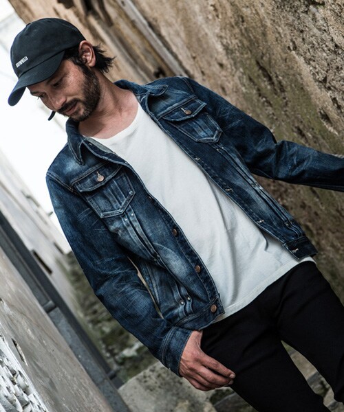 CAMBIO（カンビオ）の「GB17AT-JKT01-Bailey denim JKT-ベイリーデニム 
