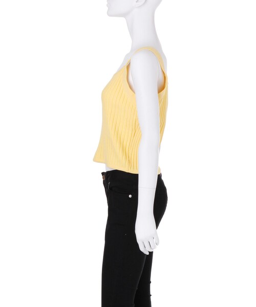 FLOVE(フローブ)の「リブニットビスチェ(トップス・レディース・ピンク/イエロー・F)」の11枚目の写真