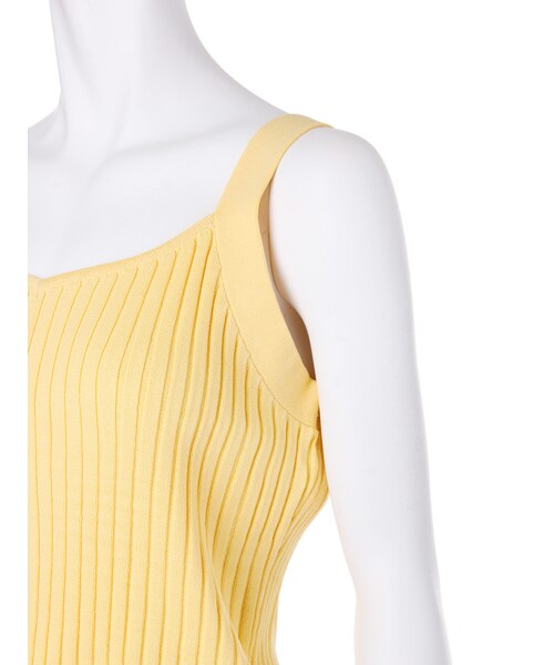 FLOVE(フローブ)の「リブニットビスチェ(トップス・レディース・ピンク/イエロー・F)」の14枚目の写真