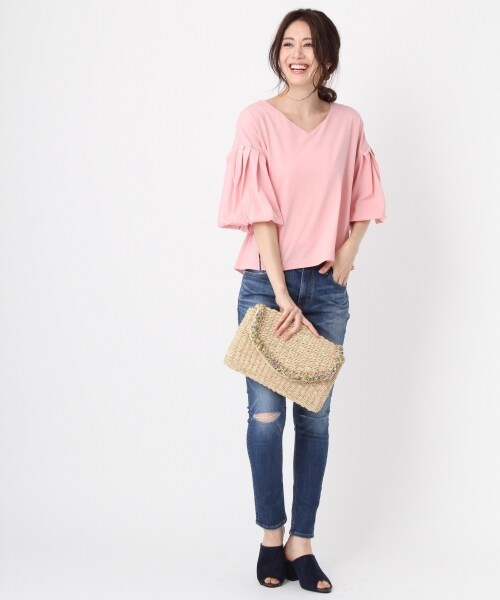 Andemiu（アンデミュウ）の「スタイルセレクトスキニーパンツ（パンツ・ブルー/ライトブルー/ダークブルー・ブルー80:S(身長167cm・46kg) ライトブルー82:S(身長167cm・46kg) ダークブルー89:S(身長167cm・46kg)）」の16枚目の写真