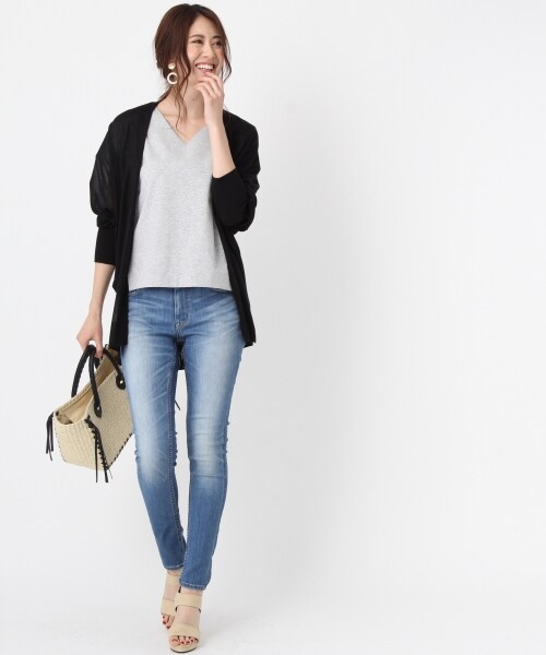 Andemiu（アンデミュウ）の「スタイルセレクトスキニーパンツ（パンツ・ブルー/ライトブルー/ダークブルー・ブルー80:S(身長167cm・46kg) ライトブルー82:S(身長167cm・46kg) ダークブルー89:S(身長167cm・46kg)）」の11枚目の写真