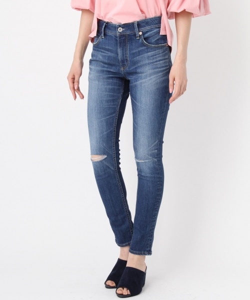 Andemiu（アンデミュウ）の「スタイルセレクトスキニーパンツ（パンツ・ブルー/ライトブルー/ダークブルー・ブルー80:S(身長167cm・46kg) ライトブルー82:S(身長167cm・46kg) ダークブルー89:S(身長167cm・46kg)）」の3枚目の写真