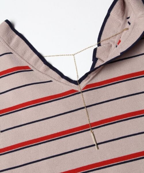 Andemiu（アンデミュウ）の「アクセツキフリルスリーブニット（トップス・アイボリー/ベージュ）」の17枚目の写真