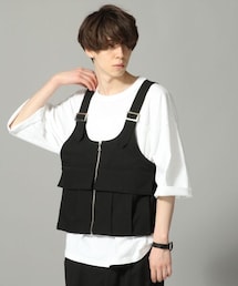 HARE | ZIPベスト(トップス)