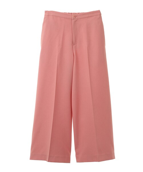 31 Sons de mode(トランテアン ソン ドゥ モード)の「ワイドパンツ(パンツ・レディース・ピンク/サックスブルー/ホワイト・36/38)」の1枚目の写真