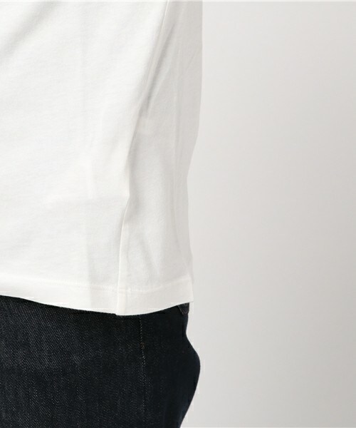 archives（アルシーヴ）の「フラワーチュール袖Ｔ（Tシャツ/カットソー・レディース・オフホワイト/ブラック/カーキ・MEDIUM）」の9枚目の写真