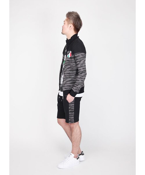 Moery Sport（モエリースポーツ）の「MOERY SPORT（モエリースポーツ）イタリアラインセットアップ（セットアップ・メンズ・ブラック/ネイビー/カーキ・S/M/L/XL）」の5枚目の写真