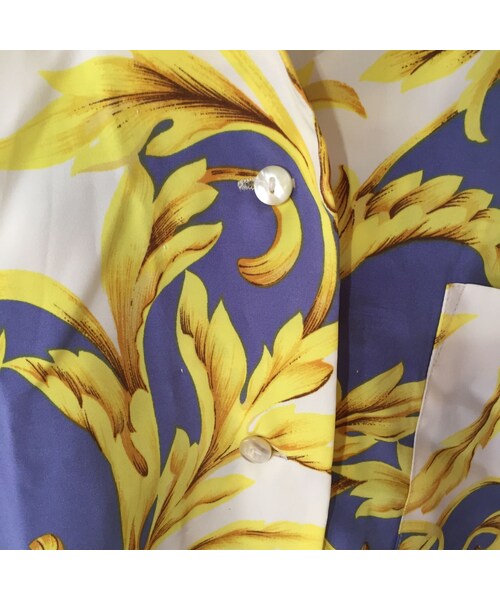 キュウリガン(キュウリガン)の「【奇抜】バブリー ヴィンテージ スカーフ 柄シャツ(シャツ/ブラウス・メンズ・その他)」の5枚目の写真