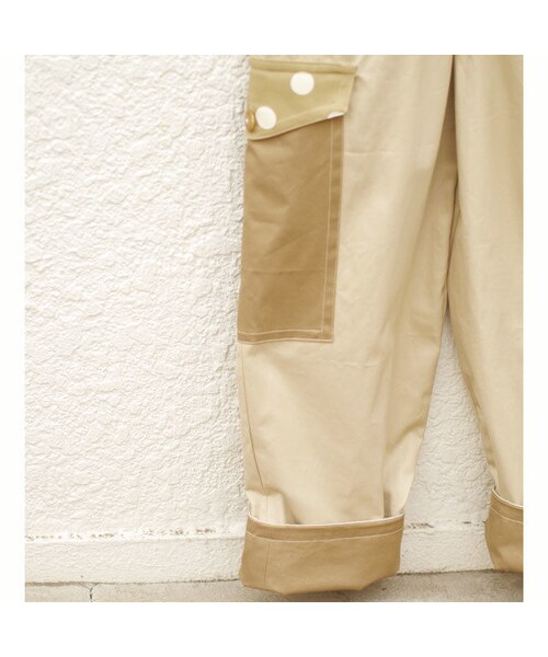 NIRAME.CO(ニラメッコ)の「オブラートおーばーおーる ~ベージュ×ドット~(その他パンツ・メンズ・その他)」の8枚目の写真