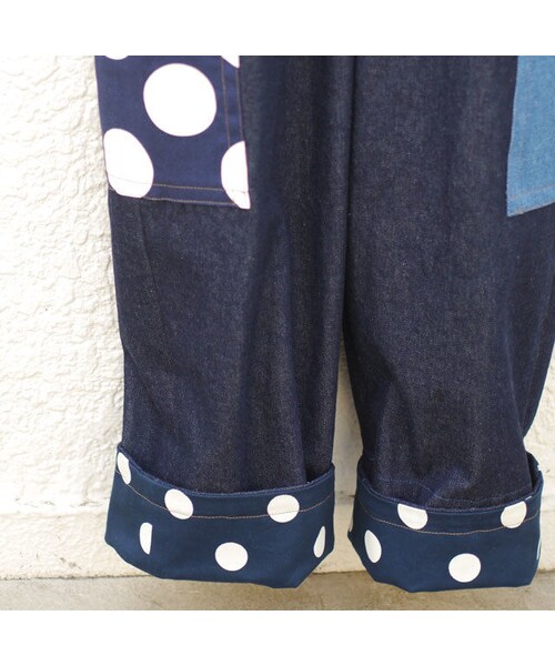 NIRAME.CO（ニラメッコ）の「オブラートおーばーおーる　～デニム×ドット～（その他パンツ・メンズ・その他）」の9枚目の写真