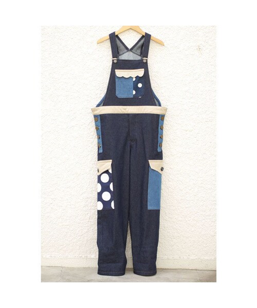 NIRAME.CO（ニラメッコ）の「オブラートおーばーおーる　～デニム×ドット～（その他パンツ・メンズ・その他）」の5枚目の写真