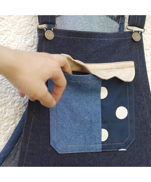 NIRAME.CO（ニラメッコ）の「オブラートおーばーおーる　～デニム×ドット～（その他パンツ・メンズ・その他）」の7枚目の写真