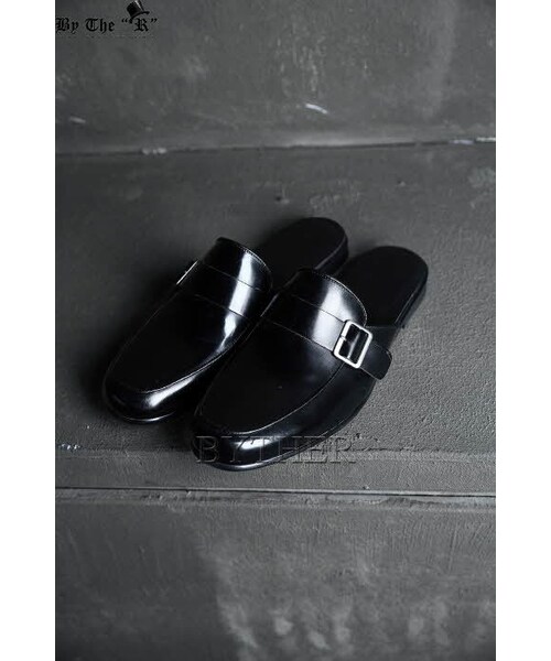 ByTheR（バイザアール）の「バックルローファーミュール（ローファー・メンズ・25.0/25.5）」の2枚目の写真