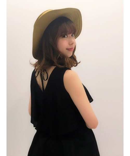 dazzlin（ダズリン）の「【sw】楊柳レイヤードコンビネゾン（ワンピース/ドレス・レディース・オフホワイト/ブラック/オレンジ・S/M）」の14枚目の写真