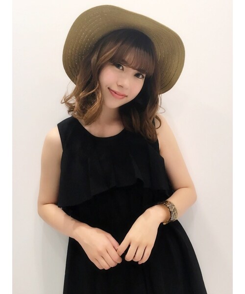 dazzlin（ダズリン）の「【sw】楊柳レイヤードコンビネゾン（ワンピース/ドレス・レディース・オフホワイト/ブラック/オレンジ・S/M）」の13枚目の写真