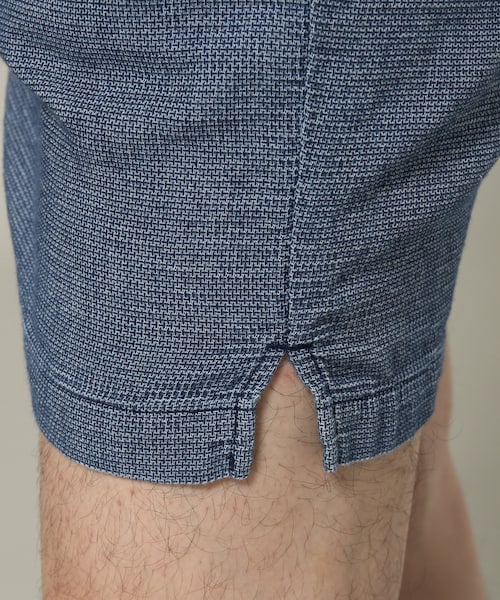 SAVE KHAKI UNITED（セーブカーキユナイテッド）の「Indigo Hopsack Easy Short（パンツ・ブルー/XS/残り1点/S/M/L）」の8枚目の写真