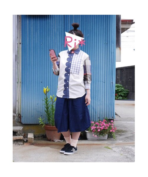 NIRAME.CO(ニラメッコ)の「轍しゃつ(シャツ/ブラウス・メンズ・その他)」の2枚目の写真