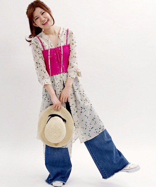 archives（アルシーヴ）の「シャーリングビスチェ（シャツ/ブラウス・レディース・ブラック/ネイビー/ピンク・MEDIUM）」の11枚目の写真