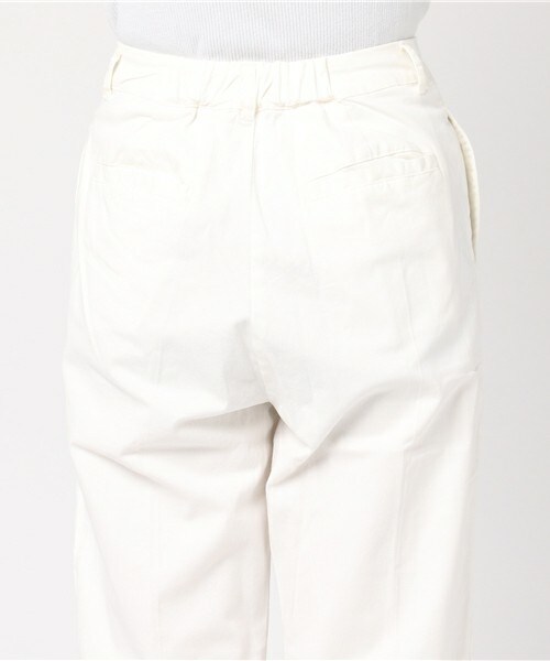 archives（アルシーヴ）の「ハイウエストツイルワイドパンツ（その他パンツ・レディース・オフホワイト/ベージュ・MEDIUM）」の7枚目の写真