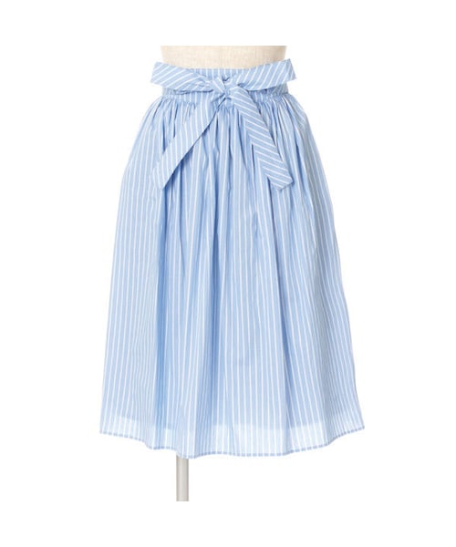 F i.n.t（フィント）の「ウエストリボンギャザースカート/F i.n.t（スカート・レディース・その他）」の2枚目の写真