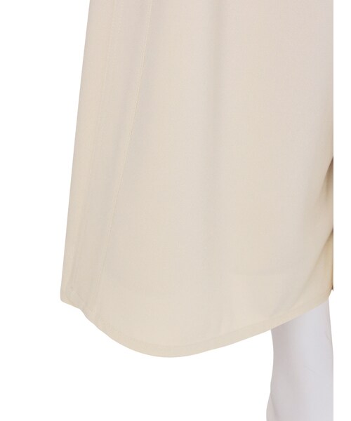 MERCURYDUO（マーキュリーデュオ）の「ジョーゼットサイドスリットフレアパンツ（パンツ・レディース・オフホワイト/ブラック/ベージュ・F）」の12枚目の写真