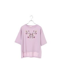 earth music&ecology | ・刺繍Tシャツ(トップス)