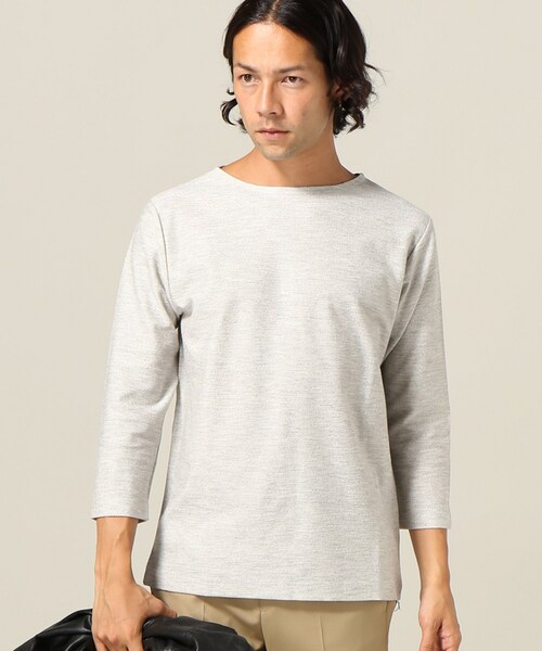 EDIFICE（エディフィス）の「ヨリモクツイードボートネック 7分（トップス・グレーA/S/在庫あり/M/L）」の17枚目の写真
