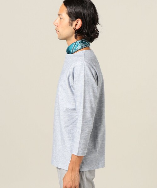 EDIFICE（エディフィス）の「ヨリモクツイードボートネック 7分（トップス・グレーA/S/在庫あり/M/L）」の10枚目の写真