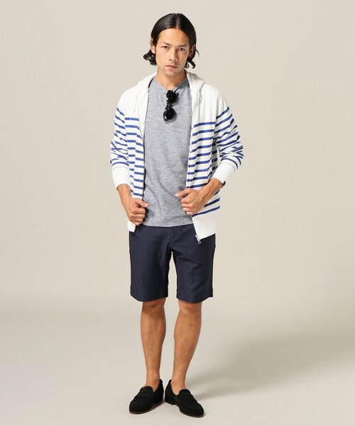 EDIFICE（エディフィス）の「ヨリモクツイードボートネック 7分（トップス・グレーA/S/在庫あり/M/L）」の7枚目の写真