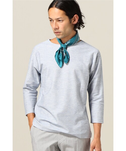 EDIFICE（エディフィス）の「ヨリモクツイードボートネック 7分（トップス・グレーA/S/在庫あり/M/L）」の20枚目の写真