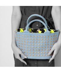 no brand（ノーブランド）の「スタッズバッグ（miniサイズ） HOSHI