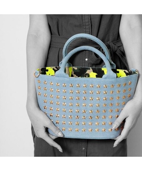 【snsu】ハンドバッグ スタッズ Symmetry GYDA BAG[品番：MKSW0062471]｜GYDA