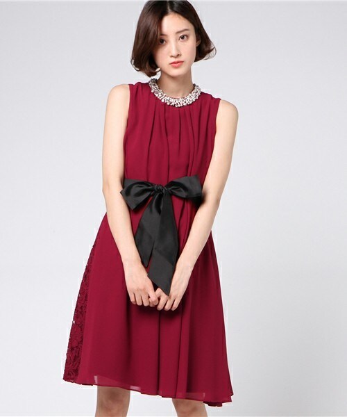 INGRID（イングリッド）の「ｽﾀﾝﾄﾞｶﾗｰｼﾌｫﾝﾜﾝﾋﾟｰｽ（ワンピース）」 - WEAR