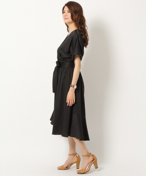 BABYLONE（バビロン）の「Wリボンカシュクールワンピース（）」 - WEAR