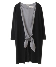 31 Sons de mode | 裾結びブラウス×トッパーカーデ【セット商品】(トップス)