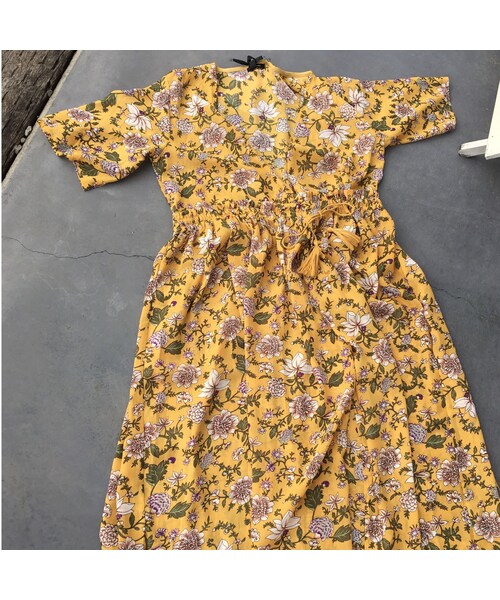 No Brand ノーブランド の オシャレ番長のカシュクールワンピース ワンピース Wear