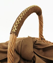 The Bagmati（ザバグマティ）の「BAGMATI ファー付きバケツ型かご