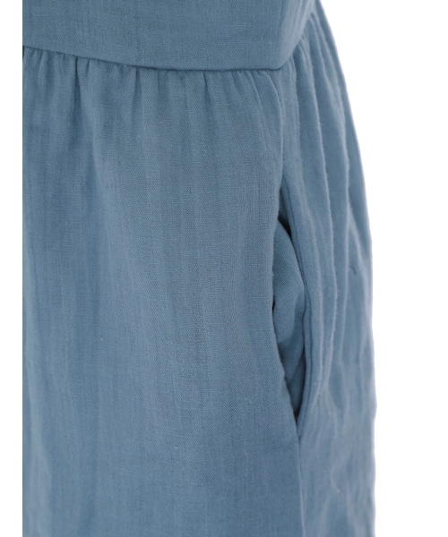 merry jenny（メリージェニー）の「りぼんオールインワン（オールインワン・サロペット・レディース・オフホワイト/ブラック/ブルー・F）」の14枚目の写真