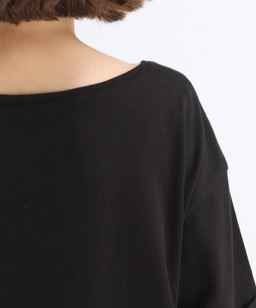 studio CLIP（スタディオクリップ）の「[WEB限定/機能性素材]アソートボートネックワンピース（ワンピース/ドレス・オフホワイト×ブラック/ブラウン×グリーン/ブラック）」の10枚目の写真