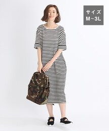 studio CLIP | [WEB限定/機能性素材]アソートボートネックワンピース(ワンピース/ドレス)