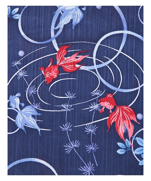 INGNI（イング）の「【WEB先行】金魚／浴衣3点SET（その他・レディース・ｵﾌﾎﾜｲﾄ/ｺﾝ・-）」の3枚目の写真