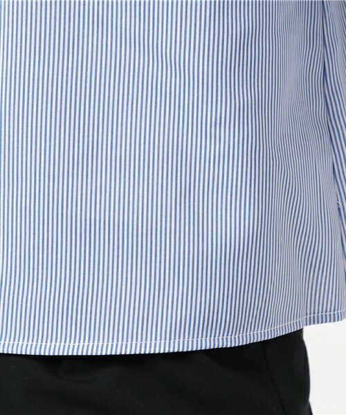 archives（アルシーヴ）の「肩リボンブラウス（シャツ/ブラウス・レディース・オフホワイト/ホワイト×ブルー/ブラック・MEDIUM）」の10枚目の写真