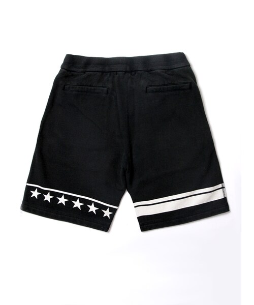 JACKROSE（ジャックローズ）の「スターショーツスウェットショーツ（パンツ・メンズ・ブラック/インディゴ・M/L）」の12枚目の写真