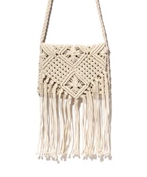 GRL | マクラメ編みショルダーバッグ(ショルダーバッグ)