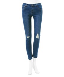 GRL | ストレッチダメージスキニーデニム(デニムパンツ)