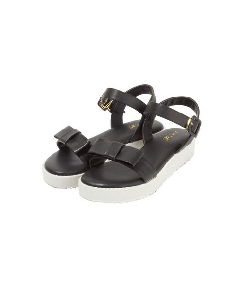 F i.n.t（フィント）の「リボンコンフォートサンダル/F i.n.t（サンダル・レディース・その他）」の3枚目の写真