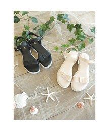 F i.n.t | リボンコンフォートサンダル/F i.n.t(サンダル)