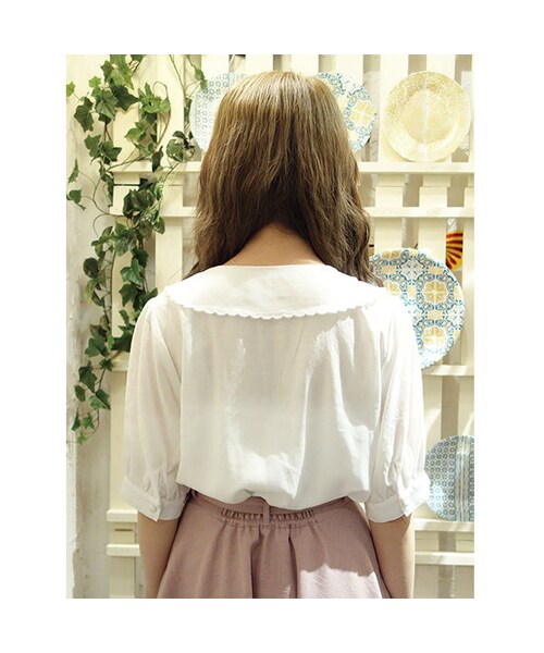 F i.n.t(フィント)の「ハンカチーフ衿ブラウス/F i.n.t(シャツ/ブラウス・レディース・その他)」の4枚目の写真