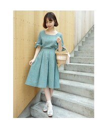 an another angelus | テーブルクロス風レースタックスカート/an another angelus(スカート)