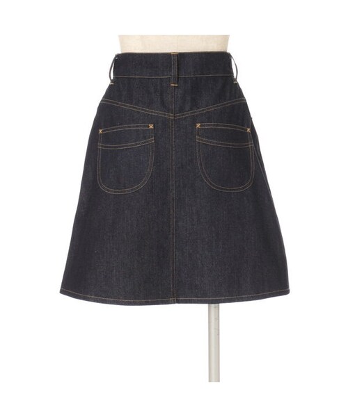 F i.n.t（フィント）の「デニムミニスカート/F i.n.t（デニムスカート・レディース・その他）」の3枚目の写真